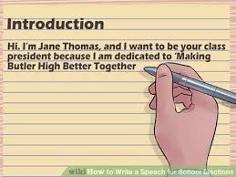 How To Write A Speech For School Elections Student Council Speech Examples Class President Speech Student Council Campaign