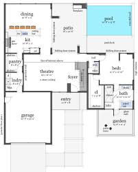 The master bedroom can be located on either floor, but typically. Striking House Plans With Pools Used Modern Home Style And Minimalist Interior Decoration Ideas For Inspiration