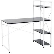 If you've been struggling with a big computer verified purchase. Homcom Computer Workstation Metal Frame White Black Colour Aosom Uk