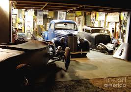 This shop is a low volume/high quality facility! Hot Rod Garage Photograph By Alan Johnson