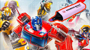 Gambar robot transformer optimus prime. Menggambar Mewarnai Robot Canggih Macam Transformer Optimus Prime Dan Bumblebee Youtube