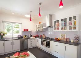 Kaboodle Use These Overheads Stacked And Without Doors For The Narrow Kitchen Renovation Trends Cheap Kitchen Renovations Modular Kitchen Cabinets