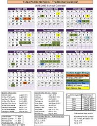 2016 2017 Calendar The Official Website Of Tulsa Public Schools Disneyland 2017 Public School Public