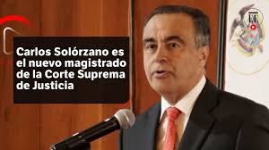 Posesión de Carlos Solórzano como magistrado de la Corte Suprema de  Justicia