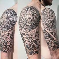 Art styles used in aztec tattoos tribal. Aztec Calendar Azteccalendar Aztec Aztectattoo Maori Maoritattoo Tattoo Tattooitaly Italia T Aztec Tribal Tattoos Aztec Tattoo Aztec Tattoos