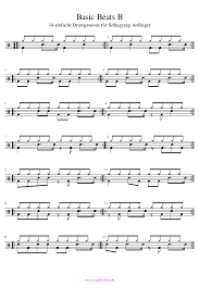 Schlagzeugnoten Fur Anfanger Pdf Freebie 56 Grooves Schlagzeug Noten Schlagzeug Schlagzeug Lernen
