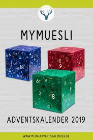 Ubersicht Der Mymuesli Adventskalender 2019 Adventkalender Adventskalender Adventskalender Bestellen