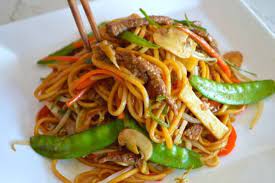 Beef Lo Mein Real Restaurant Recipe The Woks Of Life Recipe Beef Lo Mein Recipe Lo Mein Recipes Recipes