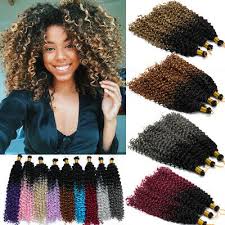 Goddess locs crochet hair wavy faux locs with curly ends 100% quality kanekalon fiber synthetic braiding hair extension (6packs/lot,20inch,613). 15 Deep Water Wavy Hair Twist Crochet Marley Bob Braids Braiding Hair Extension Ebay