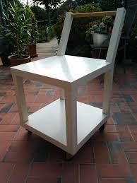 Grandma S Lack Laundry Trolley Ikea Hackers Ikea Lack Table Small Tables Ikea