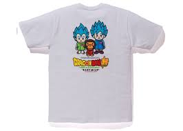 Maybe you would like to learn more about one of these? Bape X Dragon Ball Super Son Goku Vegeta Tee Hidden Hype Clothing