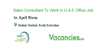 Sales Consultant To Work In U A E Office Homecare Nursing Driver Job Job Training
