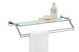 Free returns are available for the shipping address you chose. Organize It All Bathroom Glass Shelf With Chrome Towel Bar Buy Online In Guernsey At Guernsey Desertcart Com Productid 3678325