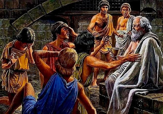 SOKRATES... Atina ,uyuşuk bir at .. Bende onu uyandırmaya ,canlandırmaya  çalışan bir at sineğiyim... Sokrates ' in hakaretleri reddetme sırrı  neymiş bakalım ; Bir gün Atina pazar yerinde birileri S