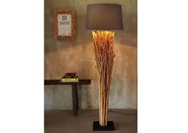 Design Stehleuchte Treibholz Standlampe Xl Exotischerleben