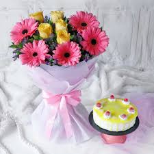 However, men also expect certain pleasant moments, including congratulations. Cakes And Flowers Combo Online Cake With Flower Delivery Igp