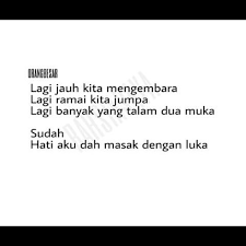Aku sanggup mengorbankan diri demi untuk buat kawan kawan aku bahagia. Manusia Datang Dan Pergi Kisah Dunia Aku