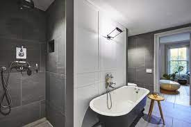 Slate is one of the most popular material for bathroom floor ideas and designs. Best 60 Modern Bathroom Slate Floors Design Photos And Ideas Dwell