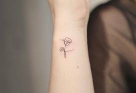 Bts Tattoos On Instagram Love Yourself Her Flower Tattoo By Playground Tat2 Bts Btstattoo Bangtan Bangtansonyeonda In 2020 Bts Tattoos Tattoos Flower Tattoo
