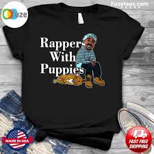 Shop rappers with puppies t shirt , a custom shirt made just for you by quality design.choose your unique color shirt for you and your family and friends as a gift. Rappers With Puppies 2020 Shirt Fuzetee