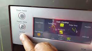 Pressing the filter reset button for three seconds (it beeps, but the indicator light stays on). How To Resolve Filter Warning Light Samsung American Fridge Rs56x Rs21 Rs60k J Rs55x Rs60d Youtube