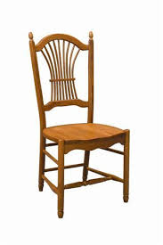 Amish Hampstead Sheaf Back Dining Chair Dining Chairs Solid Wood Dining Room Chairs Chair