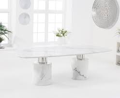 Get it as soon as tue, may 18. Antonio 260cm White Marble Dining Table Home Living Furniture Online