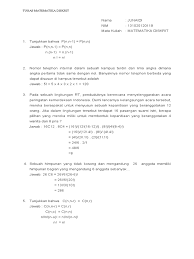If2151 matematika diskrit dan if2091 page 827. Soal Latihan Dan Jawaban Matematika Diskrit