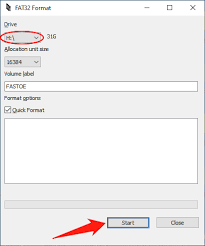 Under file system, select fat32. How To Format A Sd Card To Fat32 In Windows Macos Linux Fastoe