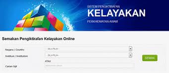 Universiti malaysia sarawak (unimas) 5. Semak Samada Kursus Universiti Diiktiraf Jpa Mqa