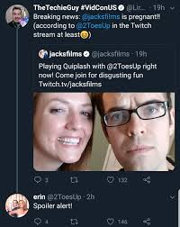 Erin is pregnant!! : r/JacksFilms