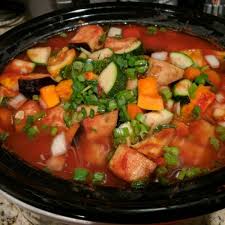Slow Cooker Mediterranean Stew Recipe Crockpot Recipes Slow Cooker Stew Recipes Mediterranean Recipes
