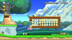 New Super Mario Bros U DELUXE Toadette Peachette W1 1 - YouTube