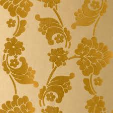 Diana Uk Damask Velvet Flocked Wallpaper 01 Cream On Silver Flock Wallpaper Velvet Wallpaper Anna French Wallpaper