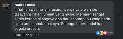Bacaan apabila ada sesuatu yang menyenangkan atau menyusahkan. Allahyarhamah Meninggal Di Hari Jumaat Yang Mulia Netizen Turut Bersedih Ucap Takziah Kepada Dsn