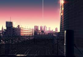 City digital wallpaper, anime, japan, road, sky, night, architecture. Sunset City Other Anime Background Wallpapers On Desktop Nexus Image 1097782