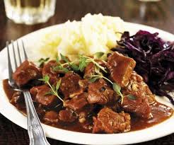 Wildschwein Bier Ragout Mit Kartoffelpuree Und Blaukraut Rezept Mit Bildern Rezepte Fleisch Gerichte Essen Kochen