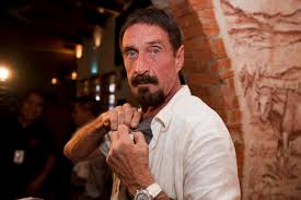 But now john mcafee is allegedly missing. Mvflf7blvxe2vm