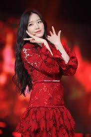 G I Dle Shuhua Fashion Red Lantern Sleeve Dress Kpop Feminino Garotas Soyeon