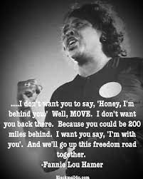  Fannie Lou Hamer Quote Black History Quotes Black Lives Matter Quotes History Quotes