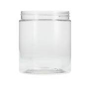 8oz (240ml) Clear PET 35% PCR Jar Round - 70-400 Neck Finish ...