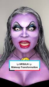 DisneyPartner These Poor Unfortunate Souls! #UrsulaMakeup Transformat...