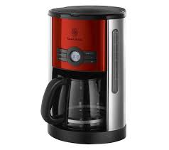 Buy Russell Hobbs Heritage Coffee Machine Red Free Delivery Currys Red Coffee Maker Filter Coffee Machine Coffee
