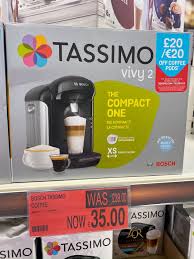 Bosch Tassimo Vivy 2 Coffee Machine 35 Money Saver Online Facebook