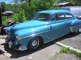 Image result for Crest Blue 1950 Oldsmobile