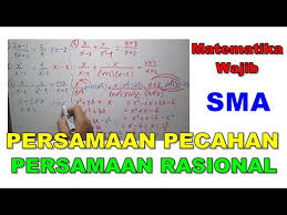 We did not find results for: Persamaan Rasional Persamaan Pecahan Matematika Wajib Youtube