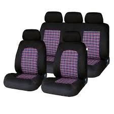 Replacing old damaged interior parts volkswagen golf mk4. 9 Pce Lambeth Tartan Gti Checked Design Car Seat Covers Vw Golf Mk1 2 3 4 5 6 7 Ebay