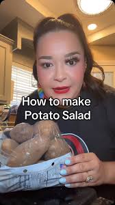 Easy Potato Salad, #potatosalad #annettefreckles