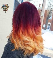 Never thought of having funky red highlights in your blonde hair! 60 Best Ombre Hair Color Ideas For Blond Brown Red And Black Hair