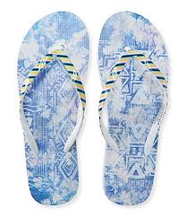 Amazon Com Aeropostale Womens Native Stripe Flip Flop